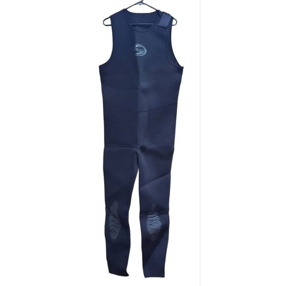 Deep See Men's Sleeveless Dive Wetsuit Large 2/3mm Swift Water Rescue Long John - Picture 1 of 5